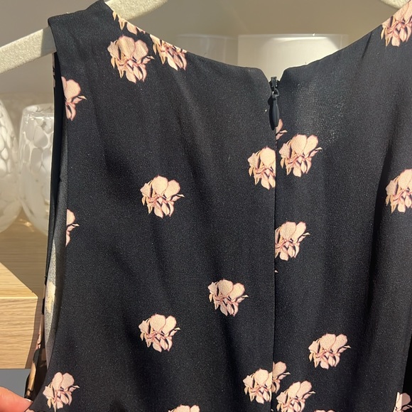 A.L.C. Eva silk floral dress size 2 - Picture 10 of 12